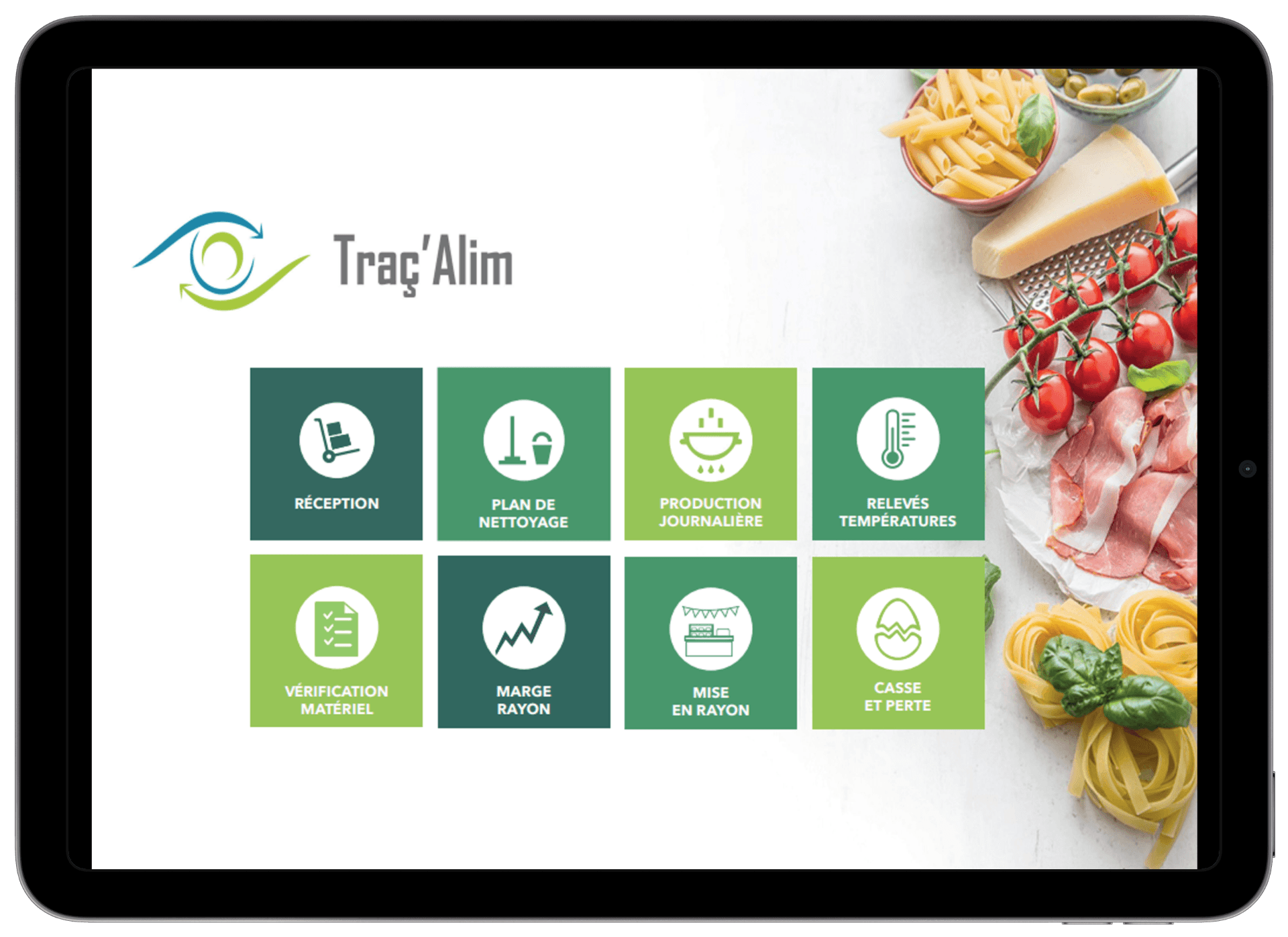 Traç'Alim · Traçabilité alimentaire HACCP